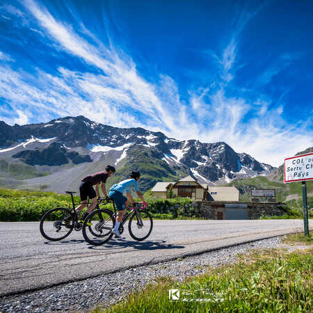 Parcours pour voyager a velo ou VTT en montagne